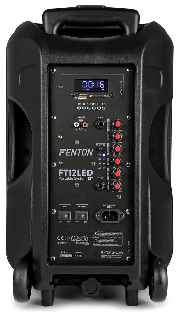 Fenton FT12LED hind ja info | Kõlarid | kaup24.ee