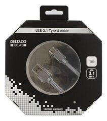 Deltaco Prime USBC-1258 hind ja info | Mobiiltelefonide kaablid | kaup24.ee