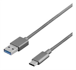 Deltaco Prime USBC-1258, USB C, USB A, 1м цена и информация | Кабели для телефонов | kaup24.ee