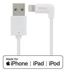 Deltaco IPLH-166, Lightning, USB A, 1 м цена и информация | Borofone 43757-uniw | kaup24.ee