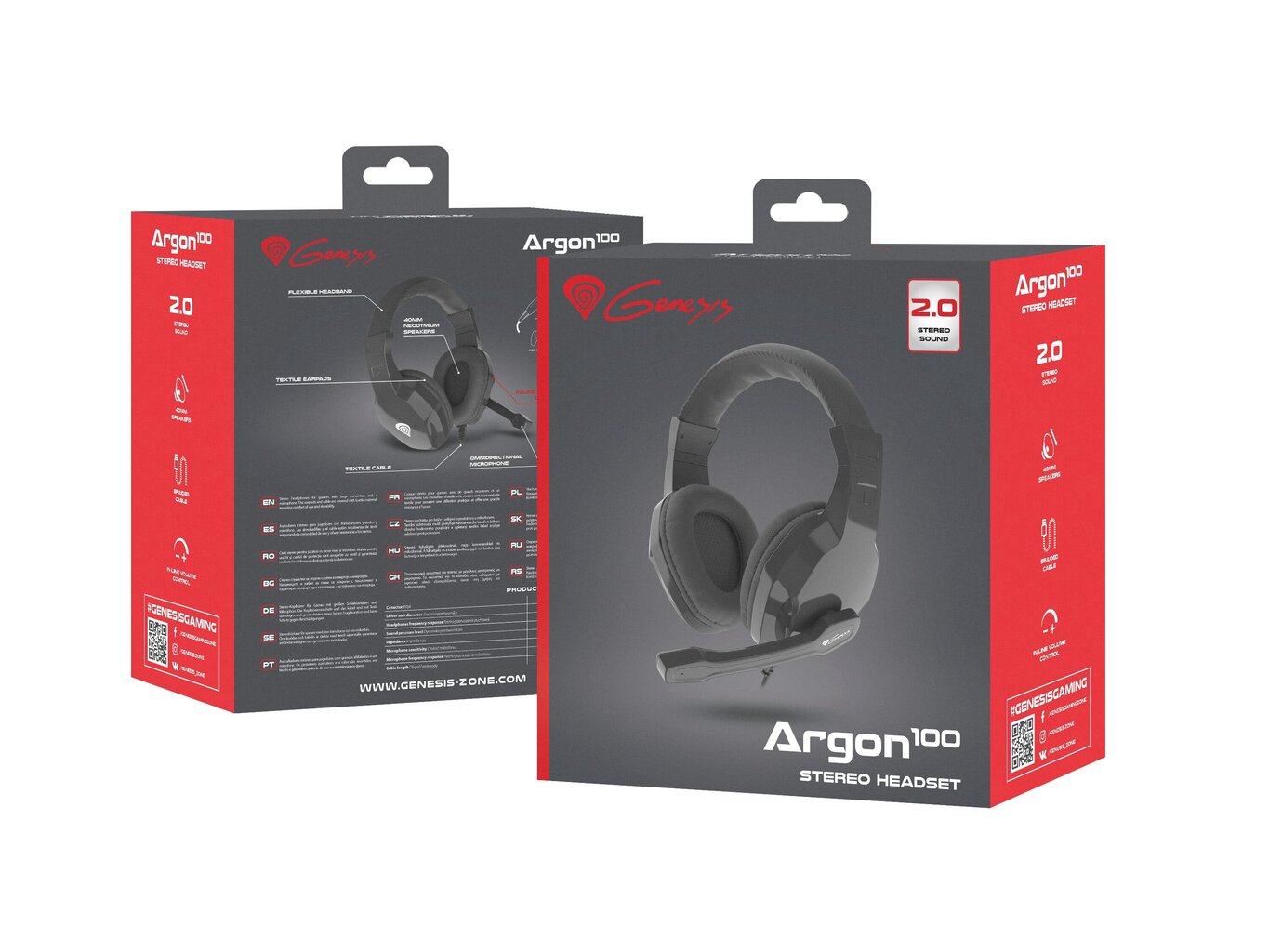 Genesis Argon 100 hind ja info | Kõrvaklapid | kaup24.ee