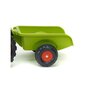 Pedaalidega traktor koos haagisega Falk Claas Arion 410, roheline hind ja info | Poiste mänguasjad | kaup24.ee