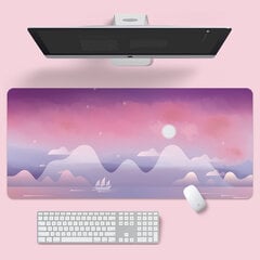 Cartoon Nature Oversized Mouse Pad Sülearvuti lukustatud servaga pehme padi цена и информация | Охлаждающие подставки и другие принадлежности | kaup24.ee