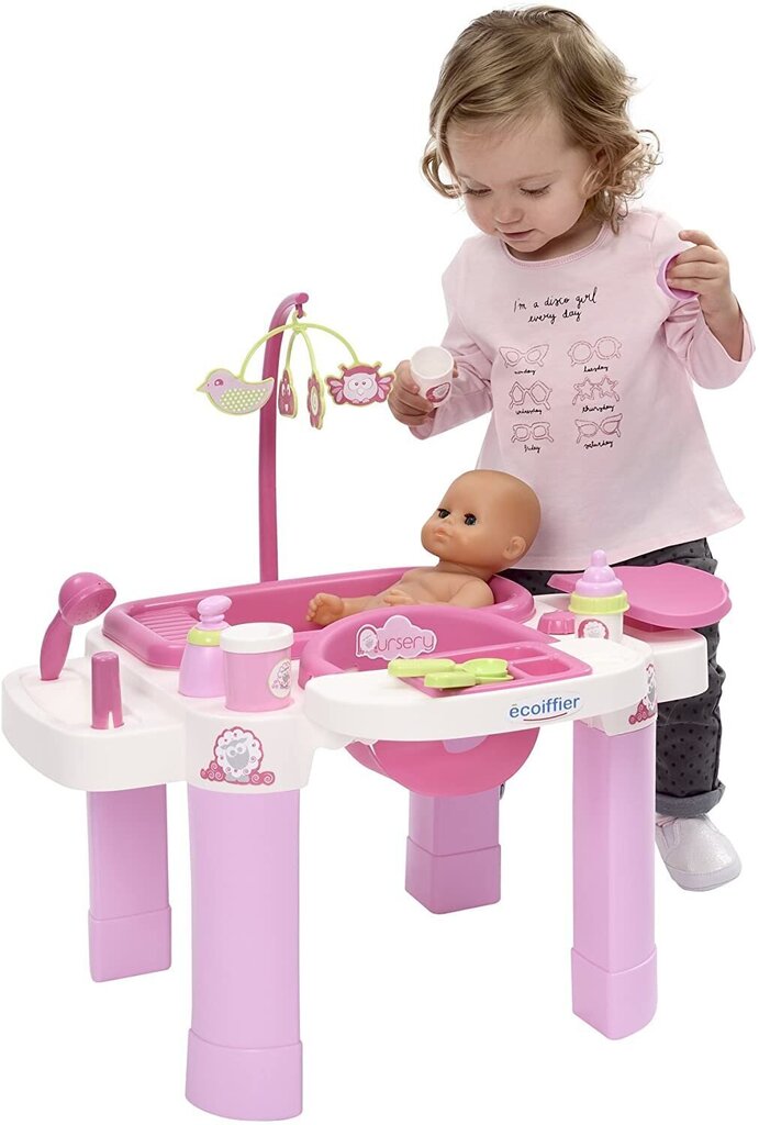 Mähkimislaud vanni ja tooliga Simba Ecoiffier, 2879 hind ja info | Imikute mänguasjad | kaup24.ee