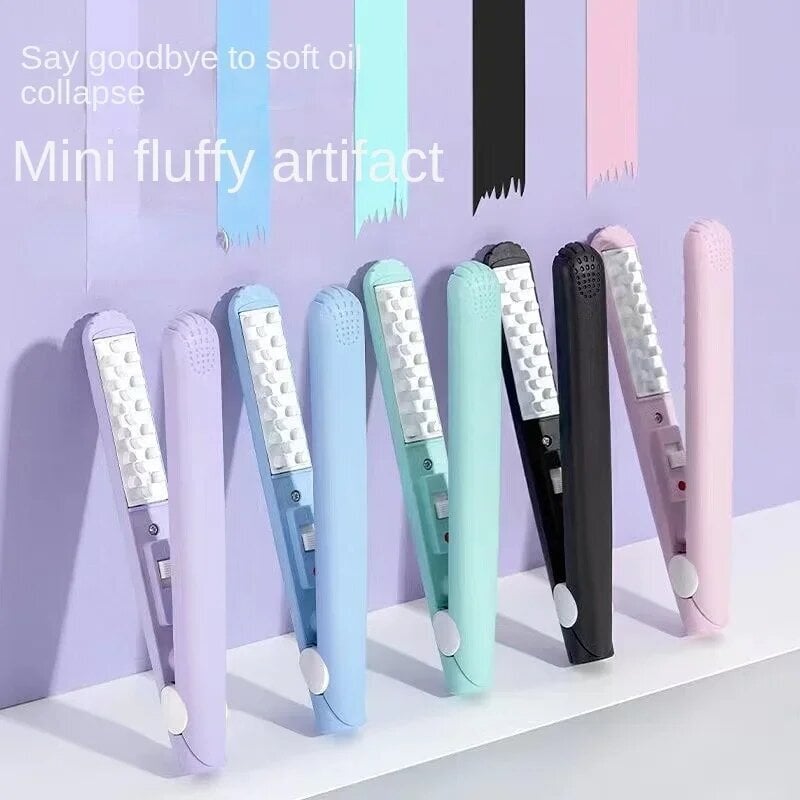 Mini 3D Grid Hair Crimper Curling Iron Volüümi andev Juukseraud Keraamiline Corn Perm Splint Lamedaraudne Juuste kujundamise Tööriistad Kingitus naistele - Roheline цена и информация | Juuksesirgendajad ja koolutajad | kaup24.ee