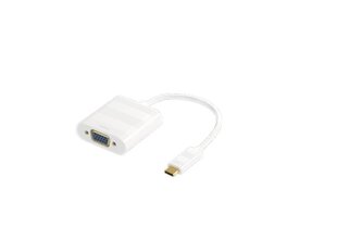 Deltaco USBC-VGA1 цена и информация | Адаптеры и USB-hub | kaup24.ee