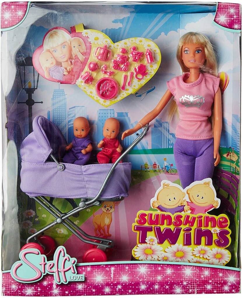 Nukk Steffi Love kaksikutega Simba hind ja info | Tüdrukute mänguasjad | kaup24.ee