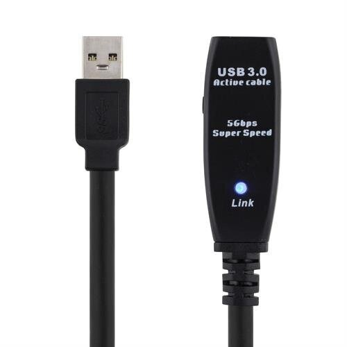 Deltaco USB3-1001, USB 3.0, 3m hind ja info | Kaablid ja juhtmed | kaup24.ee