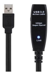 Deltaco USB3-1004, USB-A, USB 2,0, 7m цена и информация | Кабели и провода | kaup24.ee