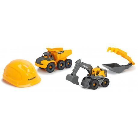 Ehitusmasinate komplekt Simba Dickie Toys Construction Volvo Construction цена и информация | Poiste mänguasjad | kaup24.ee