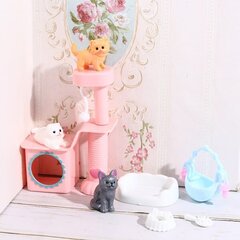 Doll Pet Cat Aksessuaarid Nukumaja mööbel ja mänguasjad Barbiedele Juhuslik värv üks suurus цена и информация | TV - антенны | kaup24.ee