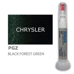 Kriimustuste parandamiseks värvikorrektor CHRYSLER PGZ - BLACK FOREST GREEN 12 ml hind ja info | Auto värvikorrektorid | kaup24.ee