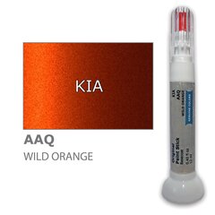 Kriimustuste parandamiseks värvikorrektor KIA AAQ - WILD ORANGE 12 ml цена и информация | Автомобильная краска | kaup24.ee