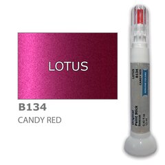 Kriimustuste parandamiseks värvikorrektor LOTUS B134 - CANDY RED 12 ml hind ja info | Auto värvikorrektorid | kaup24.ee