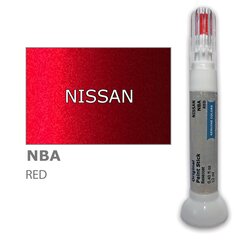 Карандаш-корректор для устранения царапин NISSAN NBA - RED 12 ml цена и информация | Автомобильная краска | kaup24.ee