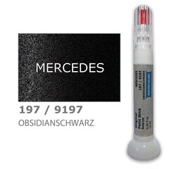 Карандаш-корректор для устранения царапин MERCEDES 9197 - OBSIDIANSCHWARZ 12 ml цена и информация | Автомобильная краска | kaup24.ee