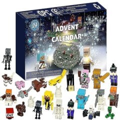 Advendikalender Lego Robot Anime tegelane 24 tk/karp Robot Mini PVC mudel nukk lastele jõulude Halloweeni mänguasja kingitus hind ja info | Jõulukaunistused | kaup24.ee