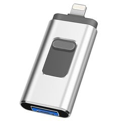 128 GB sissetõmmatav USB-mälupulk USB 3.0 välkmäluseadmega väline mäluseade Pöialdraiv Photo Stick jaoks hind ja info | Mälupulgad | kaup24.ee