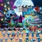 Disney Mickey Minnie advendikalender multifilmi Stitch Anime figuuri advendi üllatus kingitus Anime jaoks 2024 jõulukinke mänguasi цена и информация | Jõulukaunistused | kaup24.ee