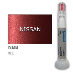 Карандаш-корректор для устранения царапин NISSAN NBB - RED 12 ml цена и информация | Автомобильная краска | kaup24.ee