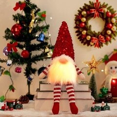 2024. aasta dekoratsioonid Led Gnome-sequins näota nuku öövalgusti koju puhkuseks jõulude ornament Kingitus Navidad uusaasta hind ja info | Jõulukaunistused | kaup24.ee