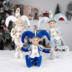 HaKeLai Elf Red Gold Plush nukk päkapikk mänguasi jõulupuu kaunistused uusaasta pühade parimad kingitused lastele Navidad Natal adornos de navidad цена и информация | Рождественские украшения | kaup24.ee