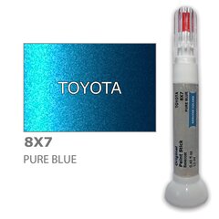 Карандаш-корректор для устранения царапин TOYOTA 8X7 - PURE BLUE 12 ml цена и информация | Автомобильная краска | kaup24.ee