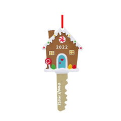 Рождественские украшения New Home Keys 2022, рождественские украшения Gingerbread Cookie House - Подарки на новоселье, Домашний декор Подарки New Home - Идеи подарков для новых домовладельцев Ключи New Home 2022 цена и информация | Рождественские украшения | kaup24.ee