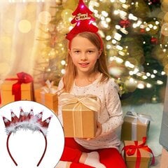 Christmas Hair Hoop Led Jõulupeapael Vilkuva jõulumütsi peapael цена и информация | Рождественские украшения | kaup24.ee