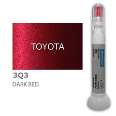 Kriimustuste parandamiseks värvikorrektor TOYOTA 3Q3 - DARK RED 12 ml hind ja info | Auto värvikorrektorid | kaup24.ee