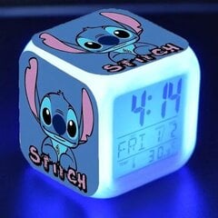 Stitch Disney Anime äratuskell kasvav LED värvi muutev digitaalne valgus PVC armas multikas Lilo&stitch mänguasjad lastele sünnipäevakingitus 21 hind ja info | Raadiod ja äratuskellad | kaup24.ee