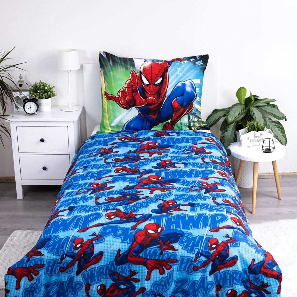 Voodipesukomplekt Spiderman 05 140x200cm, 2-osaline цена и информация | Voodipesu | kaup24.ee