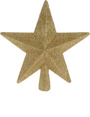 Звезда для рождественской елки 19 x 19 x 5 см цена и информация | Ёлочные игрушки | kaup24.ee