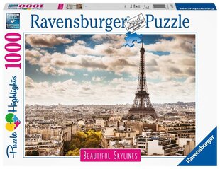 Mõistatus Ravensburger Paris, 1000 det. hind ja info | Pusled | kaup24.ee