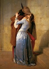 Mõistatus Ravensburger Hayez the Kiss, 1000 det. цена и информация | Пазлы | kaup24.ee