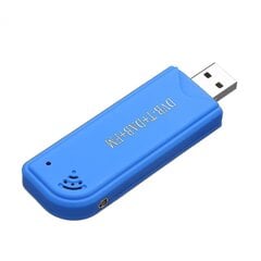 Mini kaasaskantav digitaalne USB 2.0 teleripulk Dvb-t + Dab + Fm Rtl2832u + Fc0012 kiibi tugi Sdr-tuuneri vastuvõtja-- цена и информация | ТВ-тюнеры, FM, видеокарты | kaup24.ee