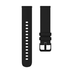 Rihm Samsung Galaxy Watch Active 40mm pehme silikoonmust hind ja info | Nutikellade ja nutivõrude tarvikud | kaup24.ee