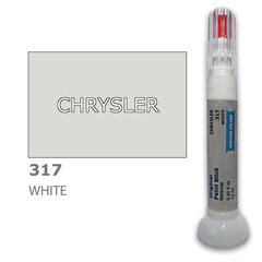 Карандаш-корректор для устранения царапин CHRYSLER 317 - WHITE 12 ml цена и информация | Автомобильная краска | kaup24.ee