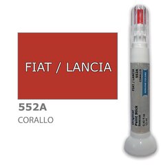 Карандаш-корректор для устранения царапин FIAT / LANCIA 552A - CORALLO 12 ml цена и информация | Автомобильная краска | kaup24.ee