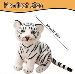 Tiger Plush Tiger Lifelike, Jungle Animal Simulation Palus Mänguasi hind ja info | Pehmed mänguasjad | kaup24.ee