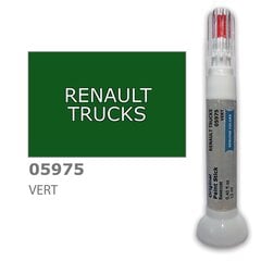 Карандаш-корректор для устранения царапин RENAULT TRUCKS 05975 - VERT 12 ml цена и информация | Автомобильная краска | kaup24.ee