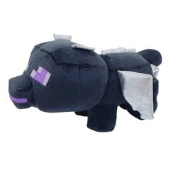 Warden Plush plüüsist täidisega mänguasi Pehme padjakaunistused videomängufännidele, laste sünnipäevapeo eelistus Eelistatud kingituse värv: 25 cm väike must draakon hind ja info | Pehmed mänguasjad | kaup24.ee