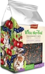 Näriliste toit Vitapol Vita Herbal, 200 g hind ja info | Toit väikeloomadele | kaup24.ee