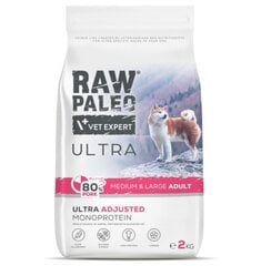 Raw Paleo Ultra со свининой, 2 кг цена и информация |  Сухой корм для собак | kaup24.ee