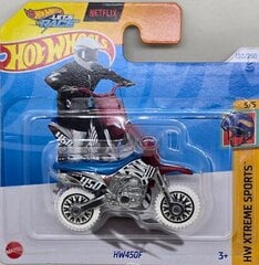 Модель автомобиля Hot Wheels 2024 130 HTD59 HW Xtreme Sports HW450F, 1шт. цена и информация | Игрушки для мальчиков | kaup24.ee