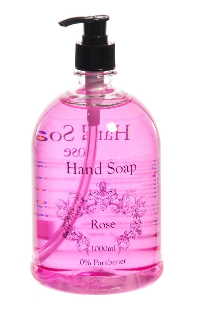 Vedel käteseep, Hand Soap (roosa) 1000 ml цена и информация | Seebid | kaup24.ee