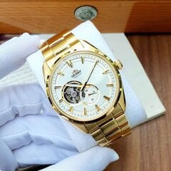 Мужские часы Orient Contemporary Mechanical Automatic, золотые цена и информация | Мужские часы | kaup24.ee