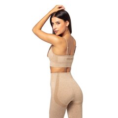 Carpatree Naised/Ladies Vibe Melange õmblusteta spordirinnahoidja, Beež UTCC130_beige цена и информация | Бюстгальтеры | kaup24.ee