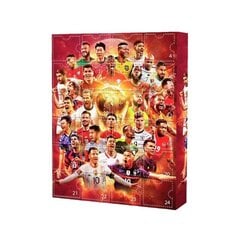 MM-i advendikalender 2024 – jõulukalender koos Blind Box Messi, Kairo, Mbappe jt. V hind ja info | Jõulukaunistused | kaup24.ee