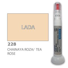 Kriimustuste parandamiseks värvikorrektor LADA 228 - CHAINAYA ROZA/TEA ROSE 12 ml hind ja info | Auto värvikorrektorid | kaup24.ee